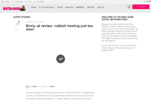 Site using G1-socials plugin