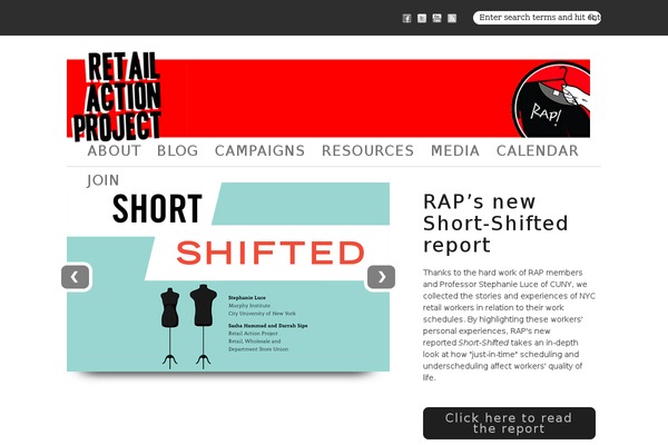 Site using Embed Facebook plugin