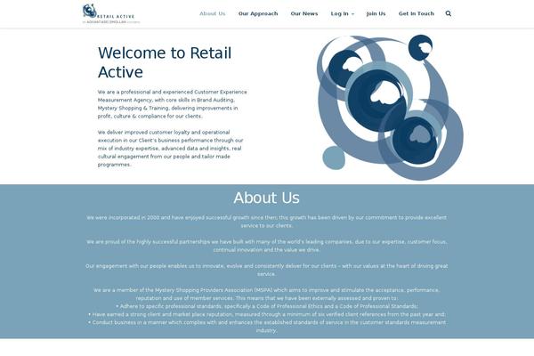 Meteors theme site design template sample