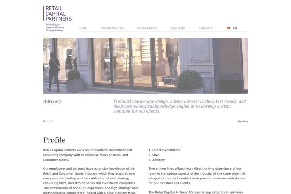 Mono theme site design template sample