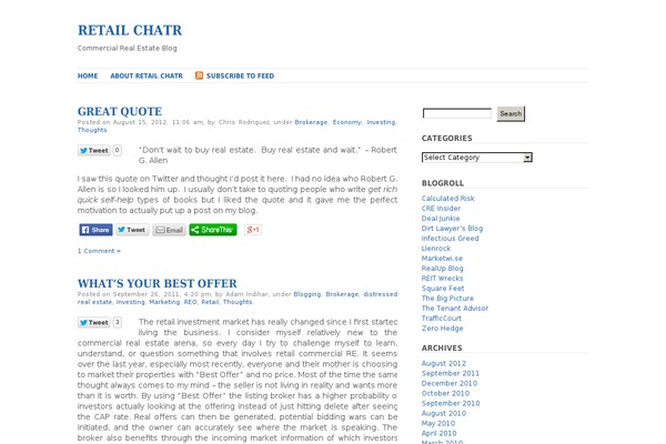 retailchatr.com site used Plainscape