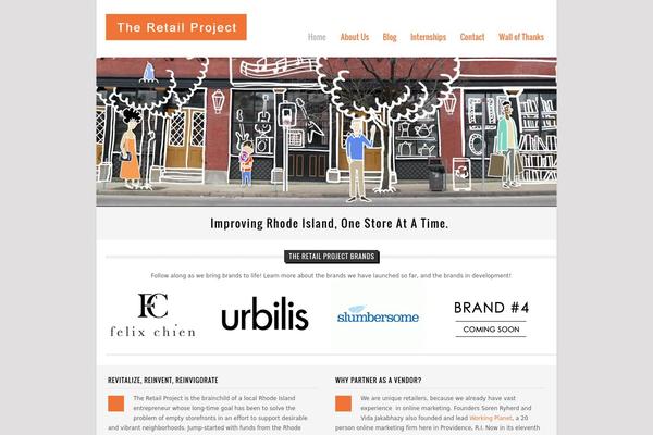 Woodstock theme site design template sample