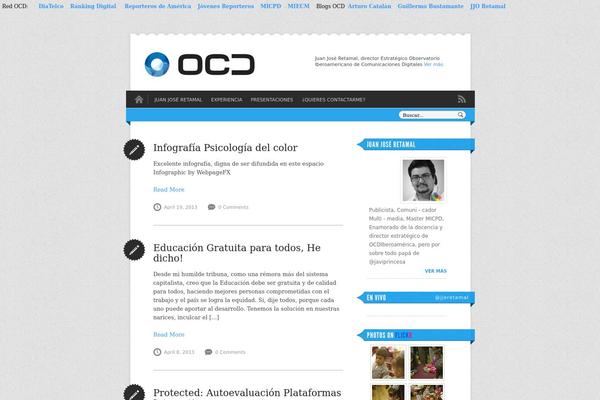 Crisp theme site design template sample