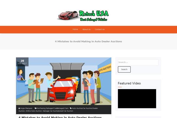 Specia theme site design template sample