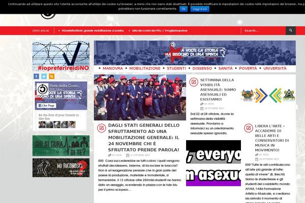 Site using Social Media Tabs plugin