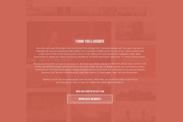 Cube theme site design template sample