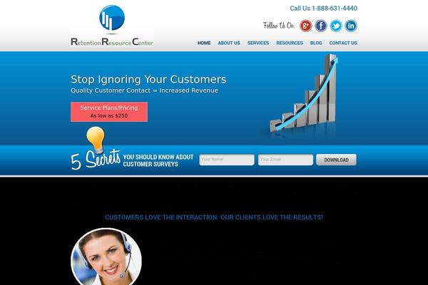 Rrc theme site design template sample