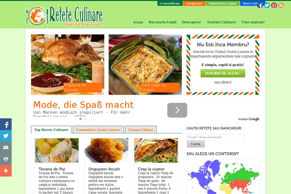 Site using EasyRecipe plugin