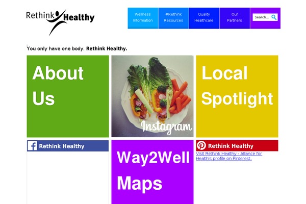 Rethink theme site design template sample