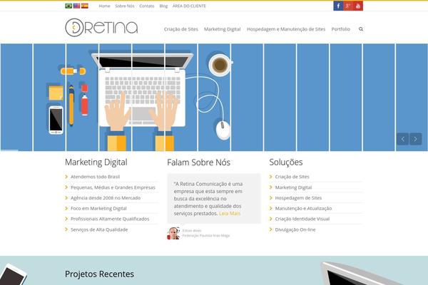 3Clicks theme site design template sample