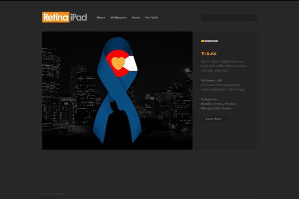 Notebook theme site design template sample