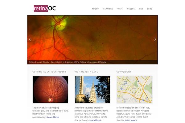 Dandelion theme site design template sample