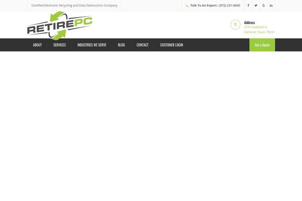 Fixtech theme site design template sample