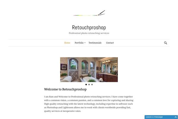 Graphy theme site design template sample