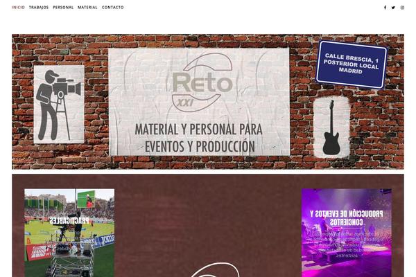Ashe theme site design template sample