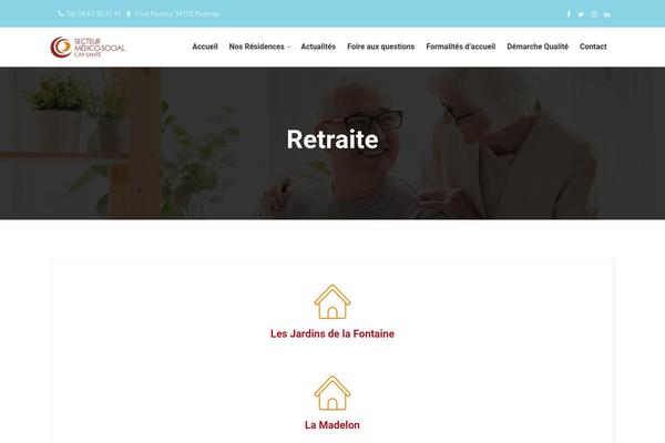 Site using Wordpress-gdpr plugin