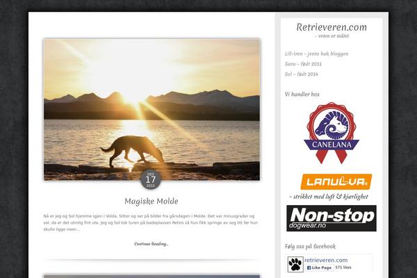 Luminescence Lite theme site design template sample
