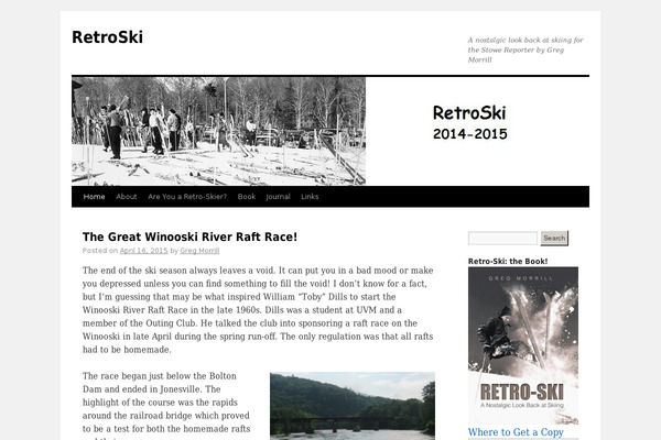 retro-skiing.com site used Baskerville
