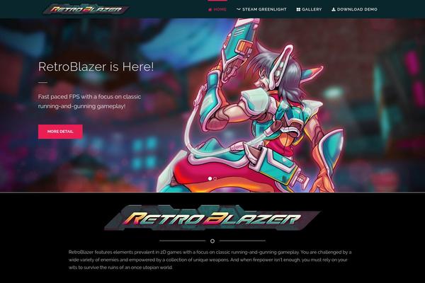 Retigo theme site design template sample