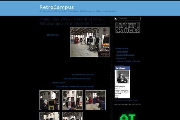 LA-School blue theme site design template sample