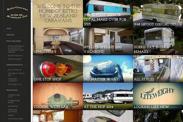 LENS theme site design template sample