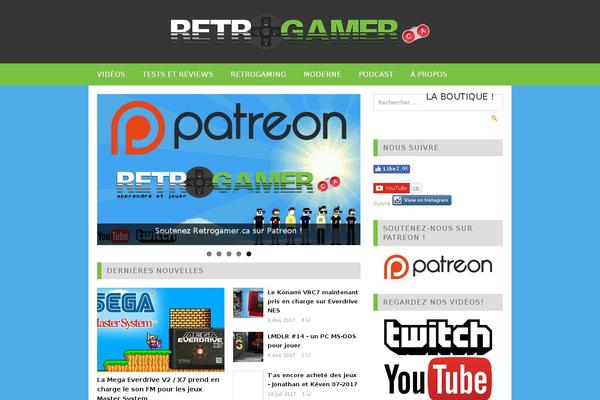 Megamag theme site design template sample