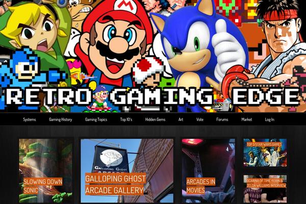 retrogamingedge.com site used Xphoria
