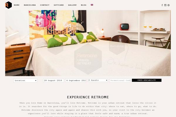 Borderland theme site design template sample