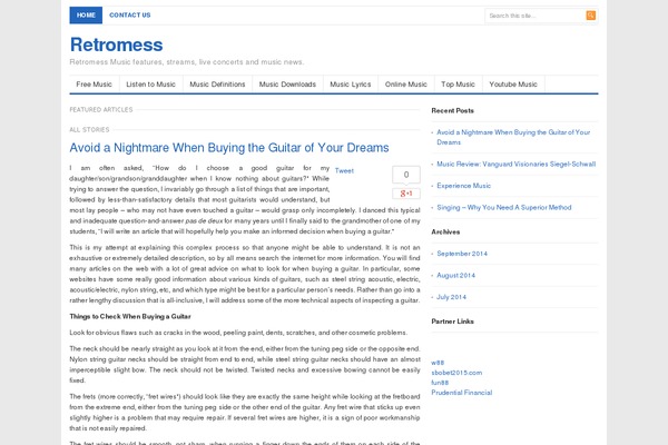 Freshlife theme site design template sample