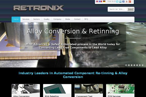 retronix.com site used Retronix