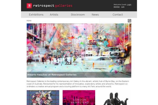 Site using Facebook Like Box plugin