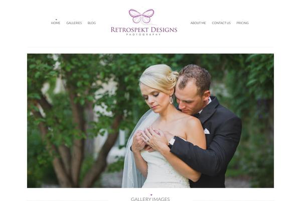 Tripod theme site design template sample