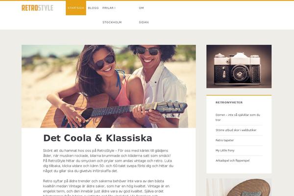 Ignite theme site design template sample