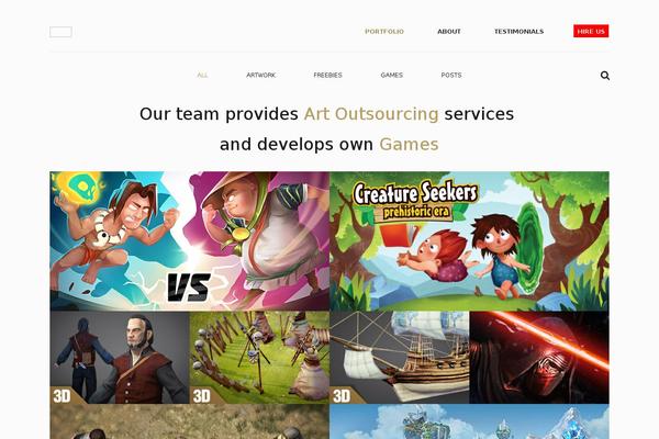 KON/CEPT theme site design template sample
