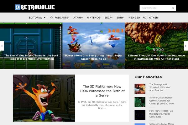 NewsPaper theme site design template sample