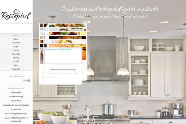 Notebook theme site design template sample