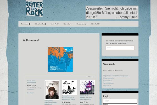 Artificer theme site design template sample