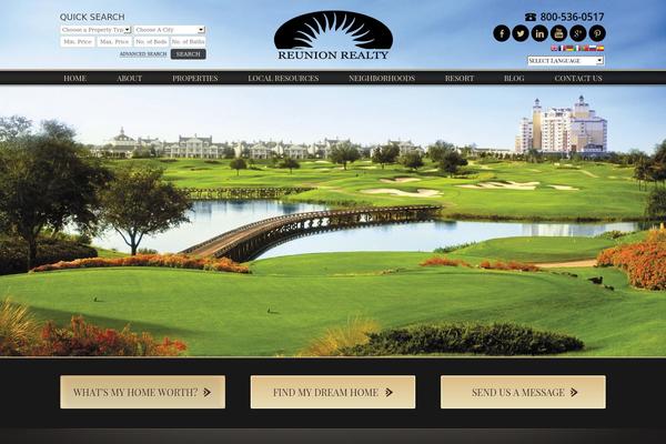 Site using Cyclone Slider 2 plugin