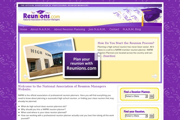 reunions.com site used AgentPress