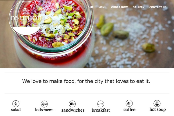 Peak theme site design template sample