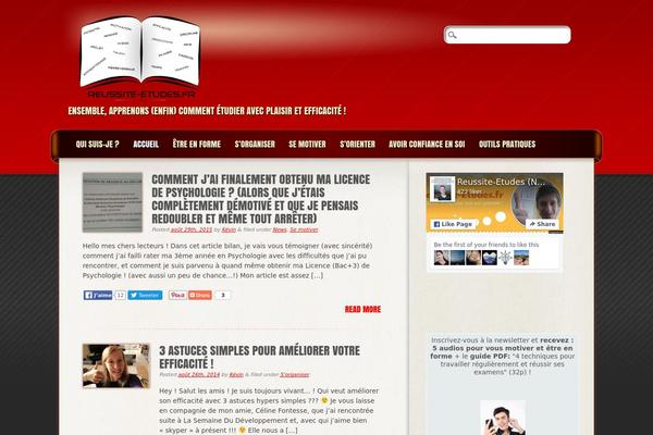 Frantic theme site design template sample