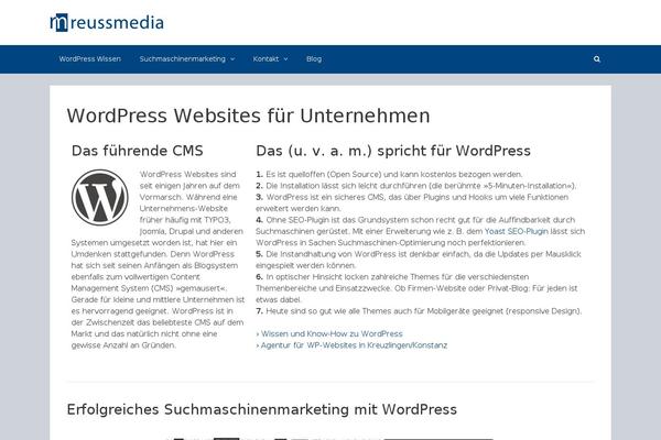 Site using Lightweight Grid Columns plugin