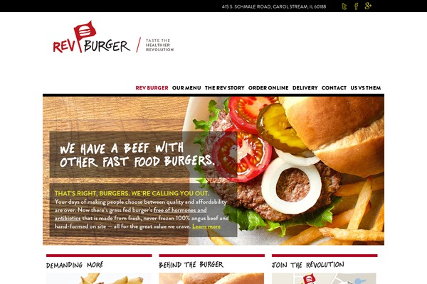 BBQ theme site design template sample