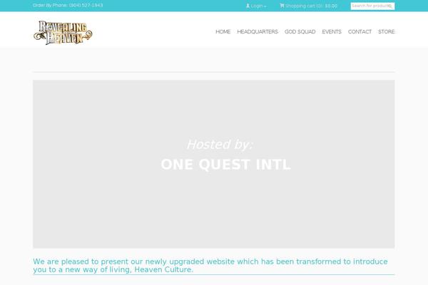 Bridge Child theme site design template sample