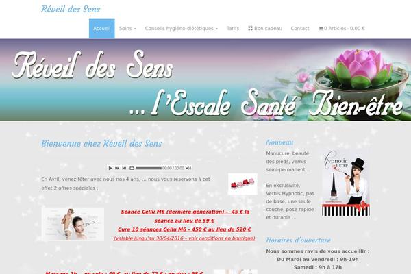 Dazzling theme site design template sample