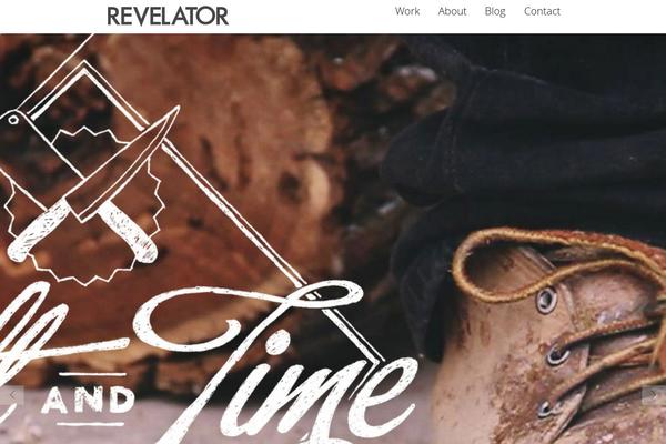 Immersion theme site design template sample