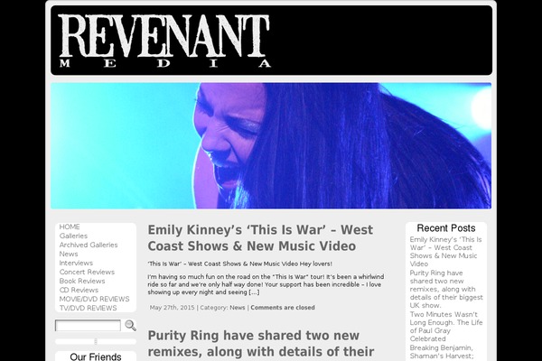 Refined Magazine theme site design template sample