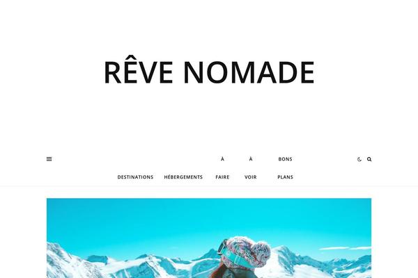Ashe theme site design template sample