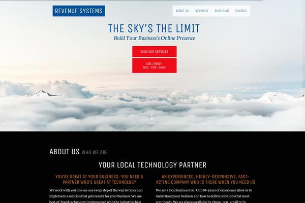 Flax_wp theme site design template sample