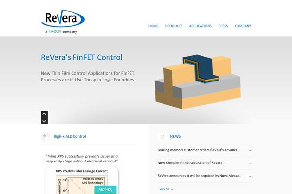 Revera theme site design template sample